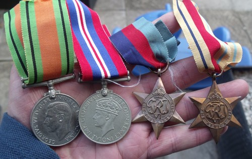 Genuine ww2 four medal - genuine, group