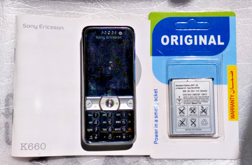 Working sony ericsson k660i - working,