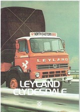LEYLAND CLYDESDALE RIGID & ARTICULATED TRUCK ORIG 1975 FACTORY UK SALES BROCHURE