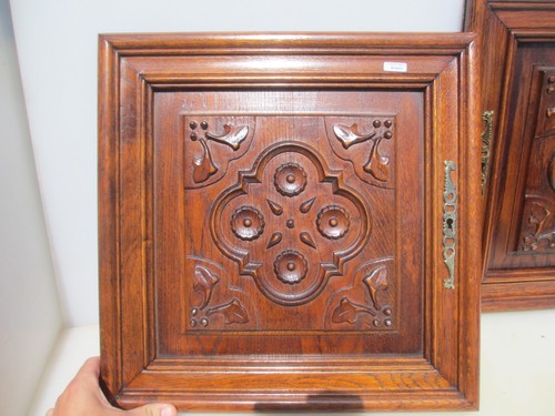 Antique wooden panel - antique, doors