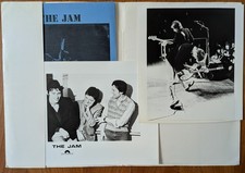 THE JAM - Promo Photo's & Bio. Polydor. Paul Weller, Bruce Foxton, Rick Buckler
