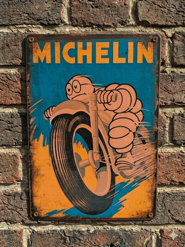 Michelin tyres metal sign - michelin, –