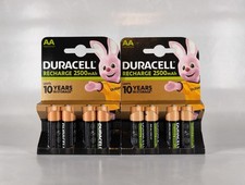 New Duracell 2500mAh AA HR6