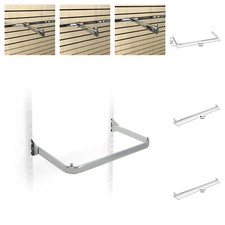 NEW GARMENT RAIL TWIN SLOT