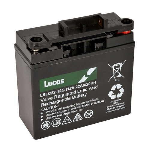 Lucas agm 12v 22ah - agm, golf