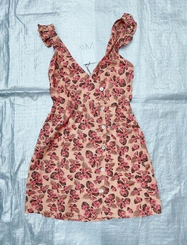 Bnwt zara orange - ", floral