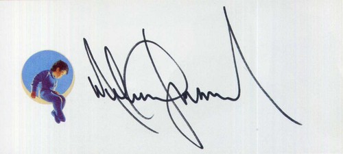 Michael jackson signed - michael,