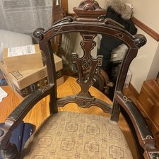 Vintage Child’s Wood Throne