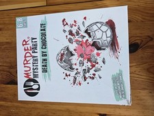 Murder Mystery Party 'Death by Chocolate' Game - Complete, Excellent Condition