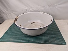 Large Vintage Well Worn Blue &