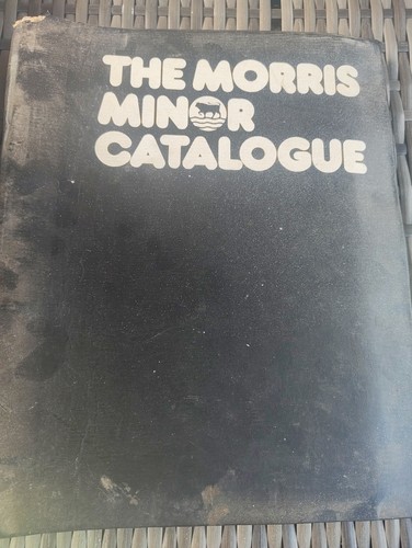 Vintage morris minor catalogue - vintage,