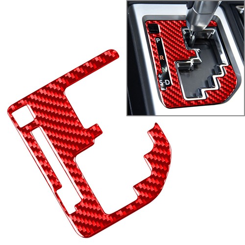 Carbon red interior gear - red, shift