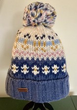 Fatface 100% Wool Bobble Hat 
