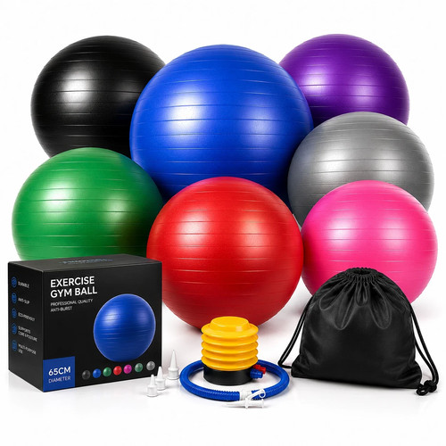 Exercise ball gym yoga swiss - yoga,