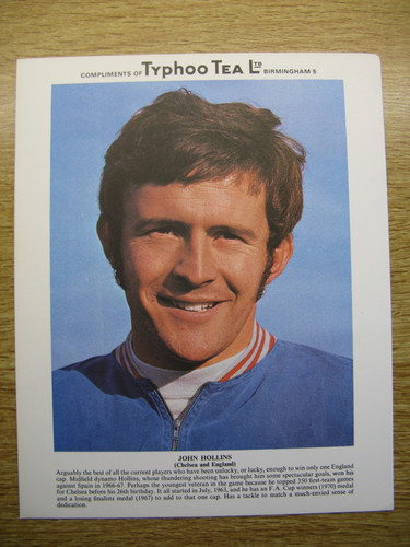 John hollins typhoo tea - john,