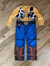 Disney Toy Story Woody Kids Fancy Dress Dressing Up Costume Age 3-4 Years VGC