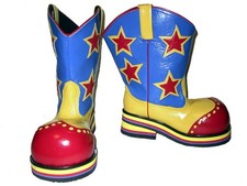 Professional Clown Shoes Boots (Model 42) Costume -Halloween Sale- by ClownMart