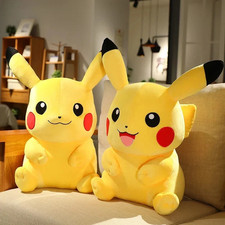 Clearance Pikachu Plush 30cm | Cute Kawaii Pokemon Soft Stuffed Toy Kids Gift