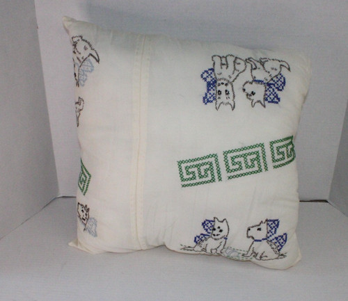 Scotty dog pillow hand - scotty,