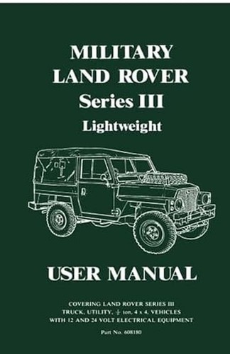 Military land rover series - rover, iii