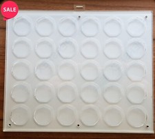 DISPLAY CASE | Magnetic Acrylic Olympic 50P and Completer Wall Hung (Clear)