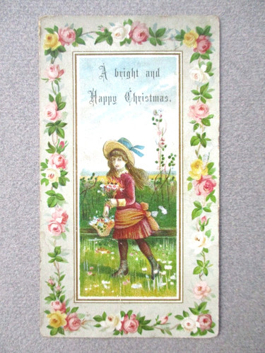 Victorian christmas greetings - victorian,