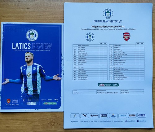 Wigan athletic arsenal papa - wigan,