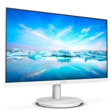 Philips 24" Full HD Monitor Low Blue Light Filter Anti Glare Wide Angle White