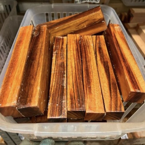 Tigerwood pen blank 22 x - x,