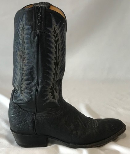 Vintage tony lama 8612 black - vintage,