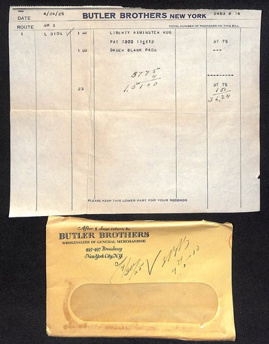 1925 butler brothers new - butler, york