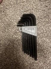 Teng 1474 Ball Point Hexagon Key Set, 7 Piece (1/8-3/8in) TEN1474