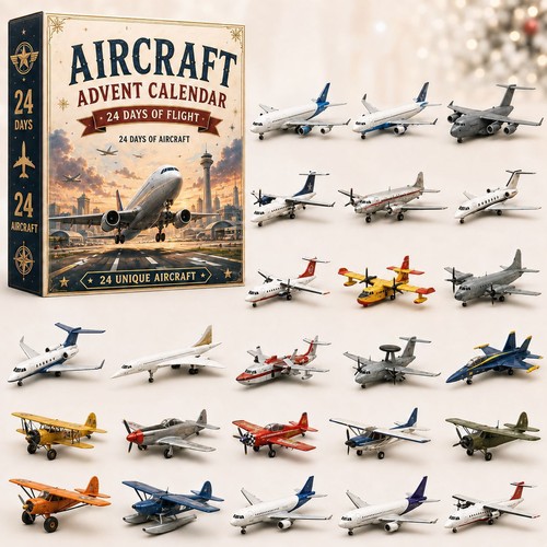 2026 aircraft advent calendar - aircraft,