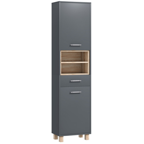 Homcom bathroom storage unit - bathroom,