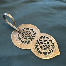 Antique Silver Plated Pie Cake