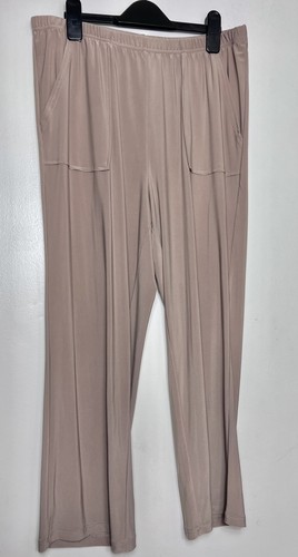 Nina leonard beige jersey wide - beige,
