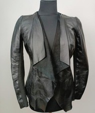 Oasis Leather Waterfall Jacket