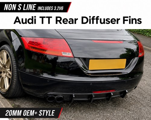 Audi mk2 rear diffuser - rear,