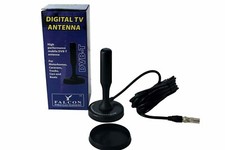 *REF* Falcon Amplified Magnetic Freeview Digital TV & DAB Aerial for Caravan