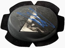 Izan Guevara Race Worn and Signed Knee Slider Blu Cru Pramac Yamaha 2025 MotoGP