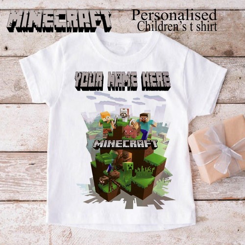 Minecraft personalised kids - personalised,