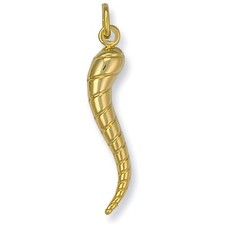 9ct Yellow Gold Horn of