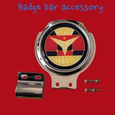 Super accessori ulma badge bar scooters vintage classic lambretta vespa uk Mod D