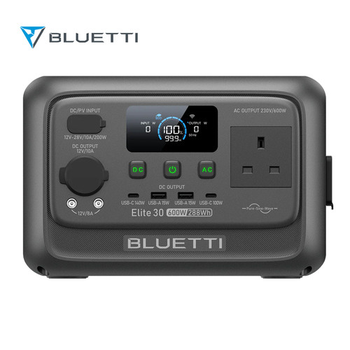 Bluetti elite 288wh 600w - elite, v2