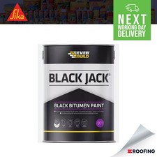 901 Black Bitumen Paint | Everbuild Black Jack | Weatherproof Protection | 