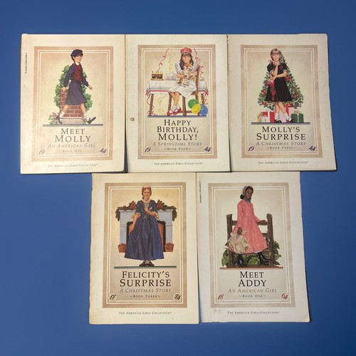 American girl doll books lot - girl,