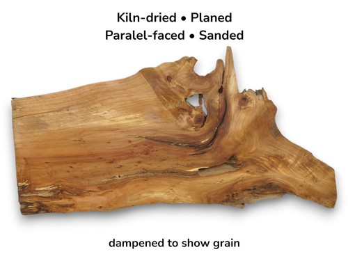 Natural alder tree root - natural,