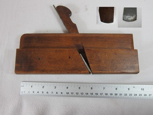 Vintage wood moulding plane - moulding,