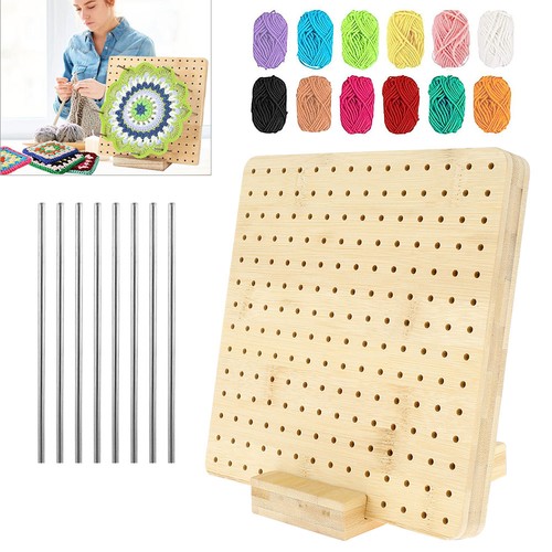 Wooden knitting crochet board - wooden,
