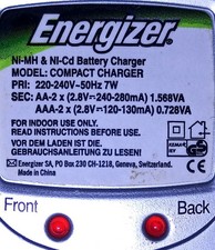 Energizer Battery Charger  Duo